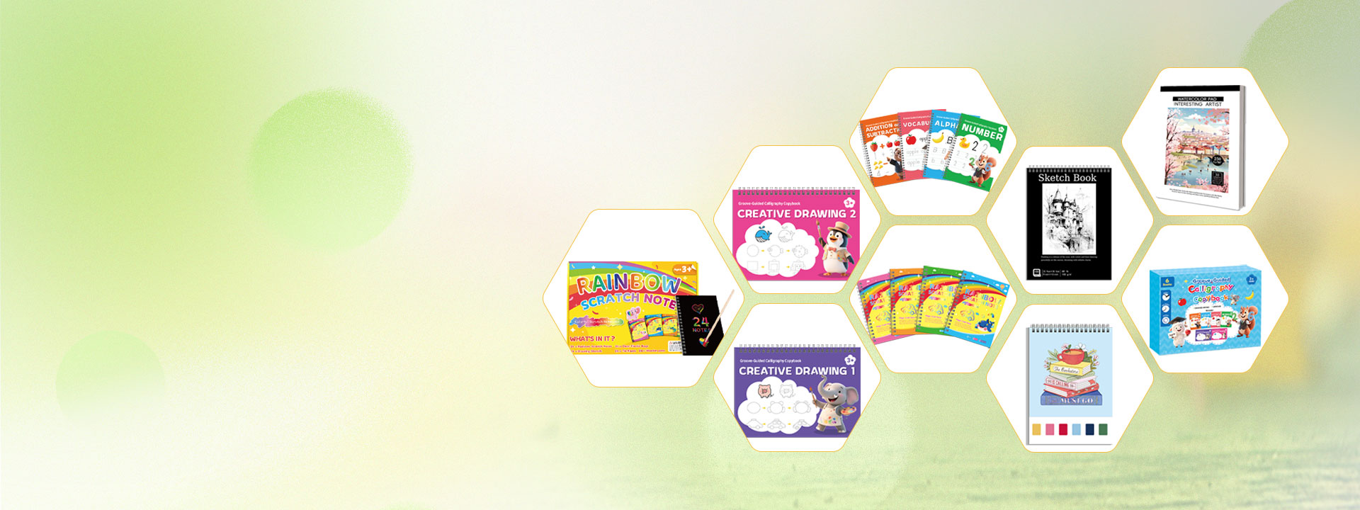 ประเทศจีนผู้ผลิตสมุดลอกฝึกหัด OEM และสมุดระบายสี